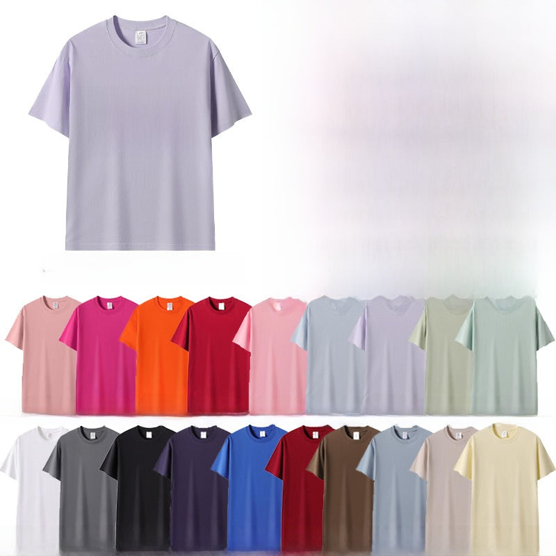 Pure cotton and combined Cottons  men' and women's T-shirt