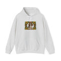 Embroidery Cavalier King Charles Spaniel Sunflower Hoodie - Floral Dog Lover Sweatshirt