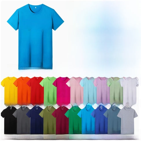 Pure cotton and combined Cottons  men' and women's T-shirt