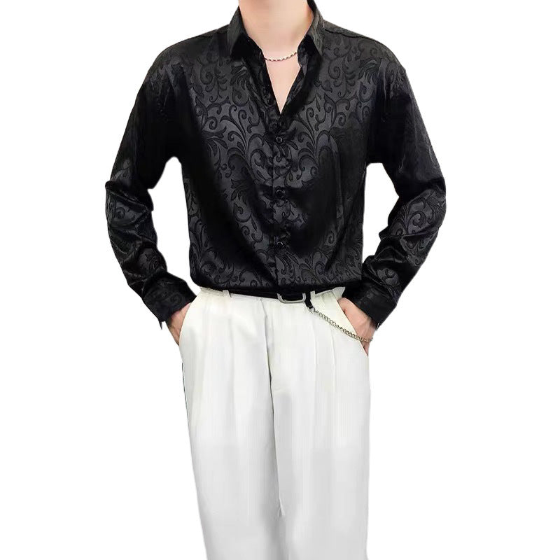 Mens  Jacquard Shirts