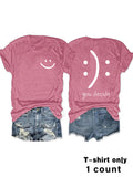 T-shirts with joy and You Decide