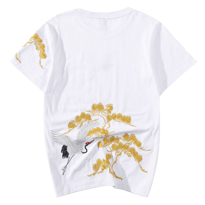 Cotton T-Shirts Embroidery