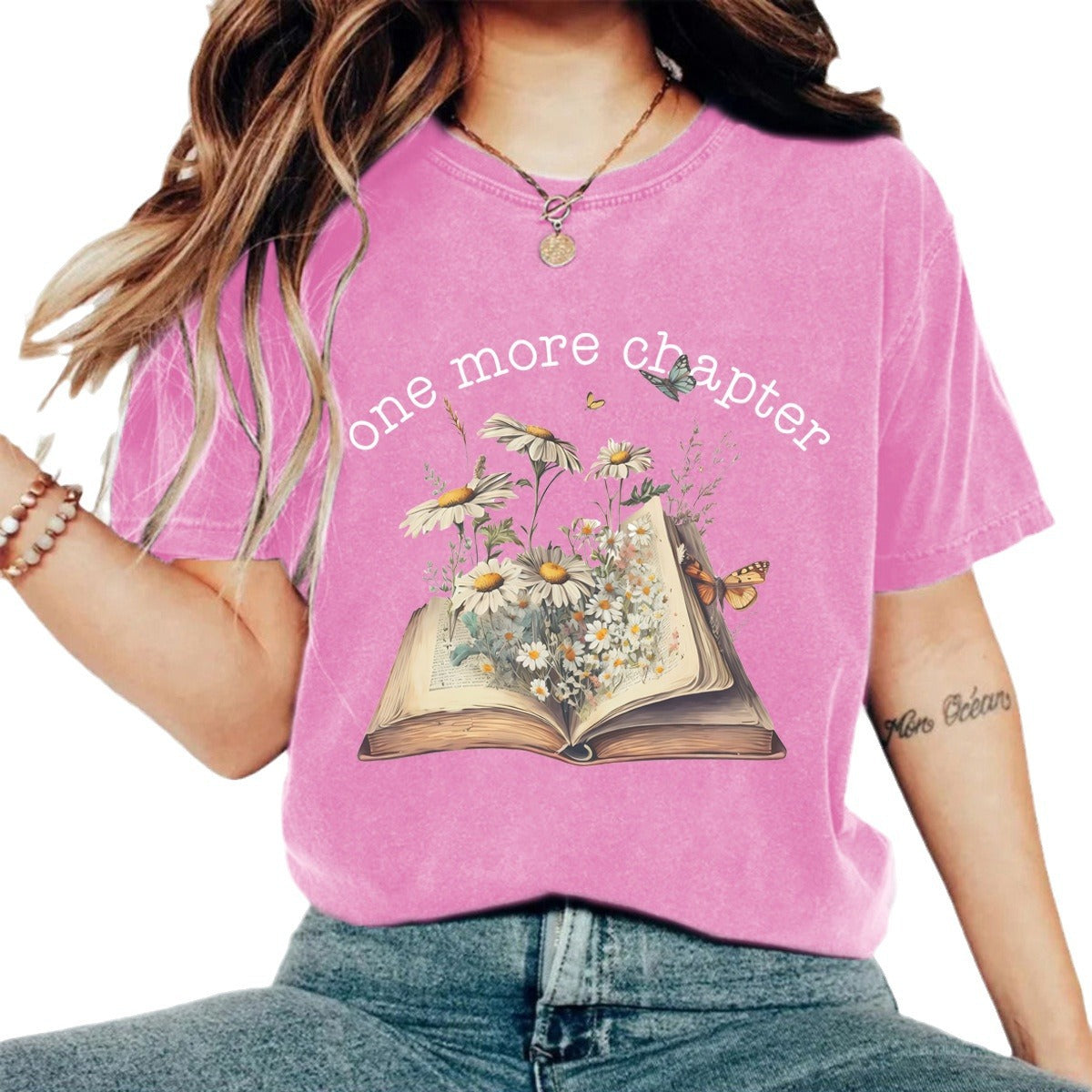 Make vintage T-shirts with printed designs