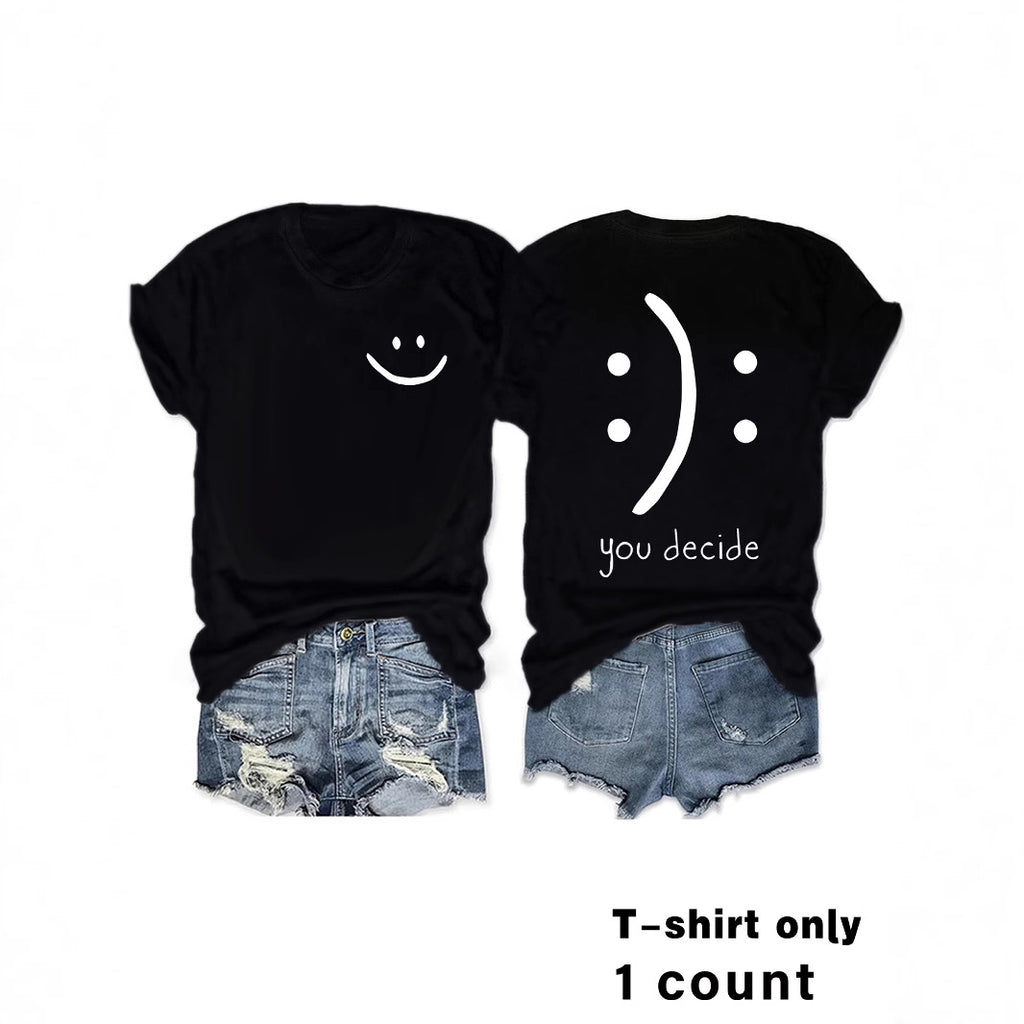 T-shirts with joy and You Decide