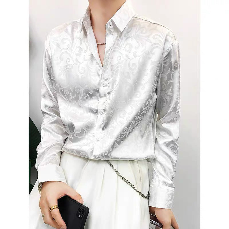 Mens  Jacquard Shirts