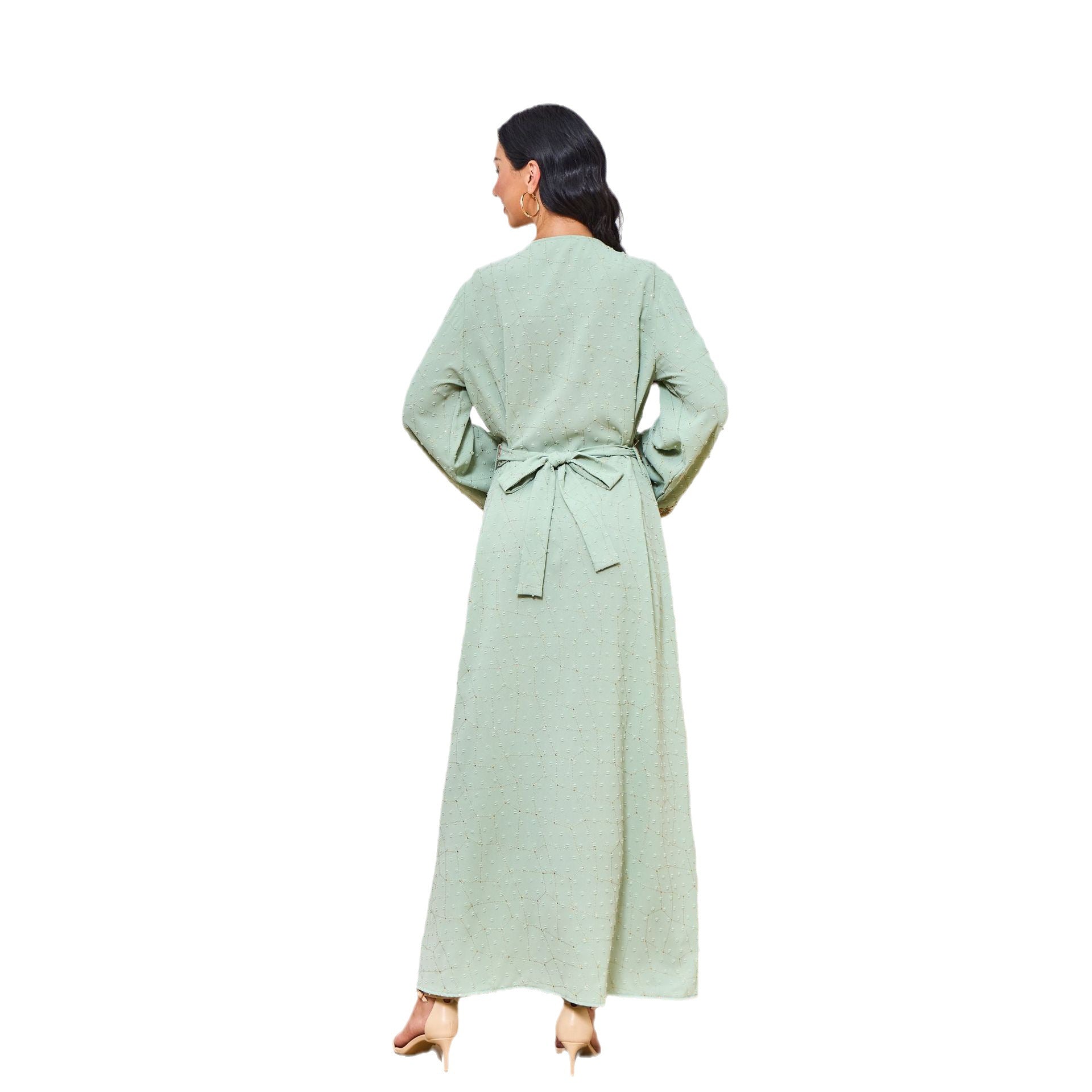 Embroidered Fashion Comfortable Muslim Long Dress Abaya