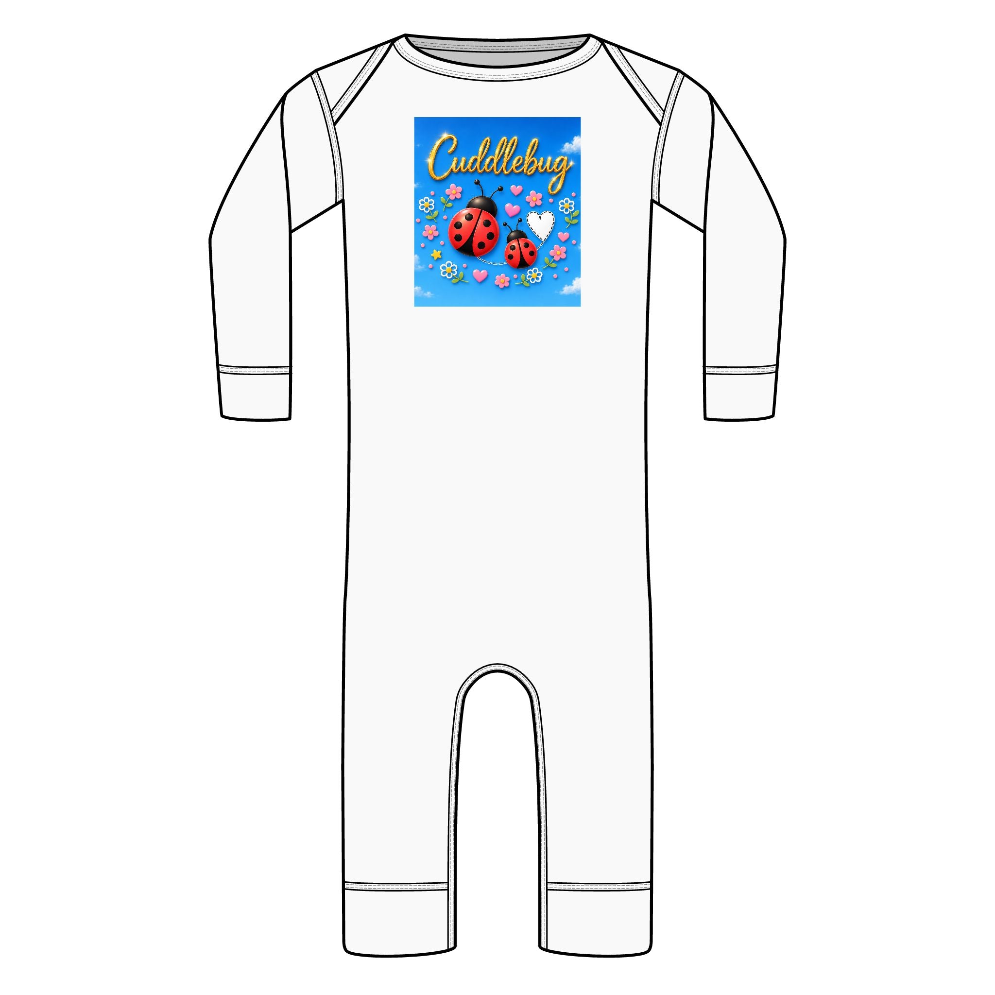 Infant Long Legged Baby Rib Bodysuit