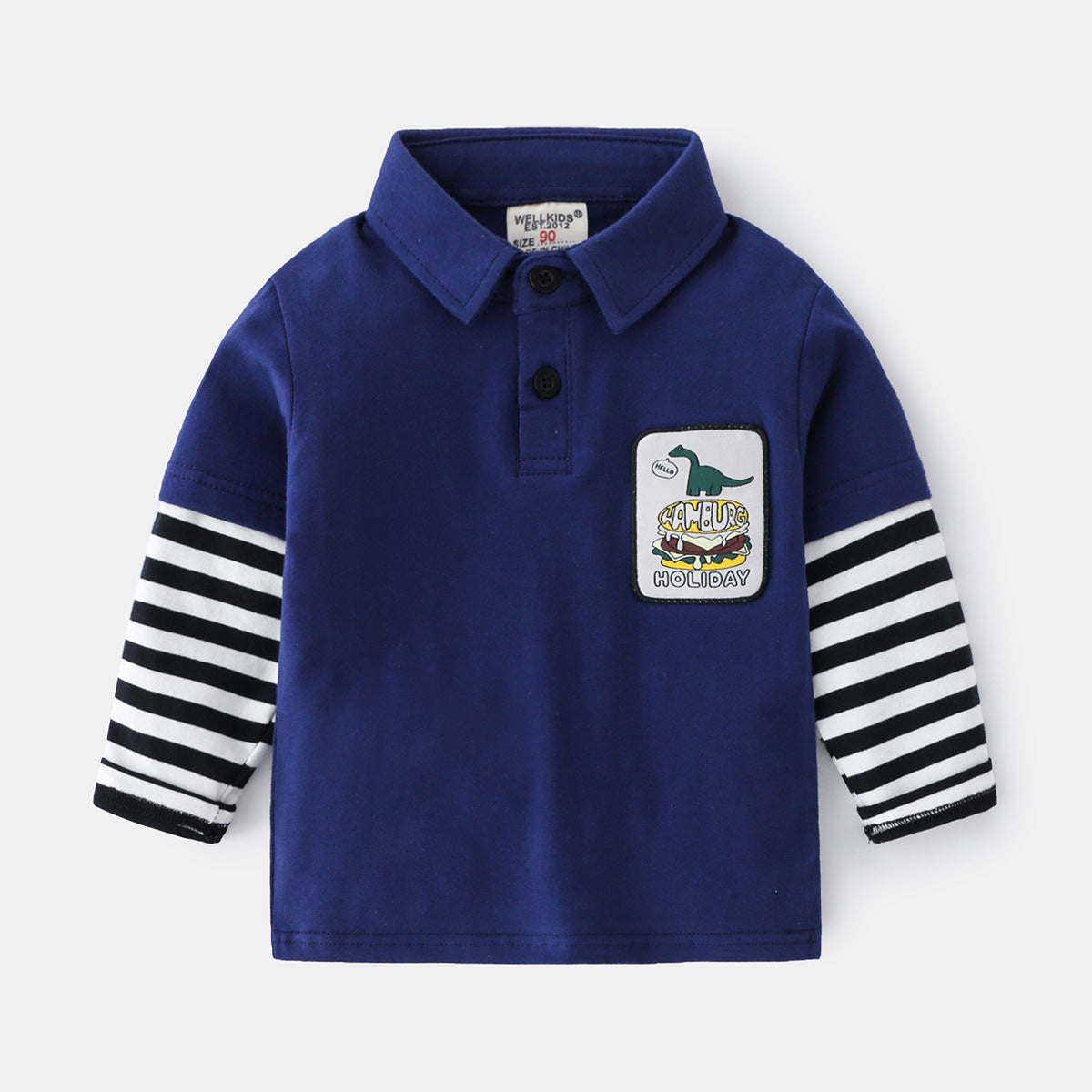 Long Sleeve T-Shirt  Cartoon Long Sleeve Tee Trendy Baby Clothes