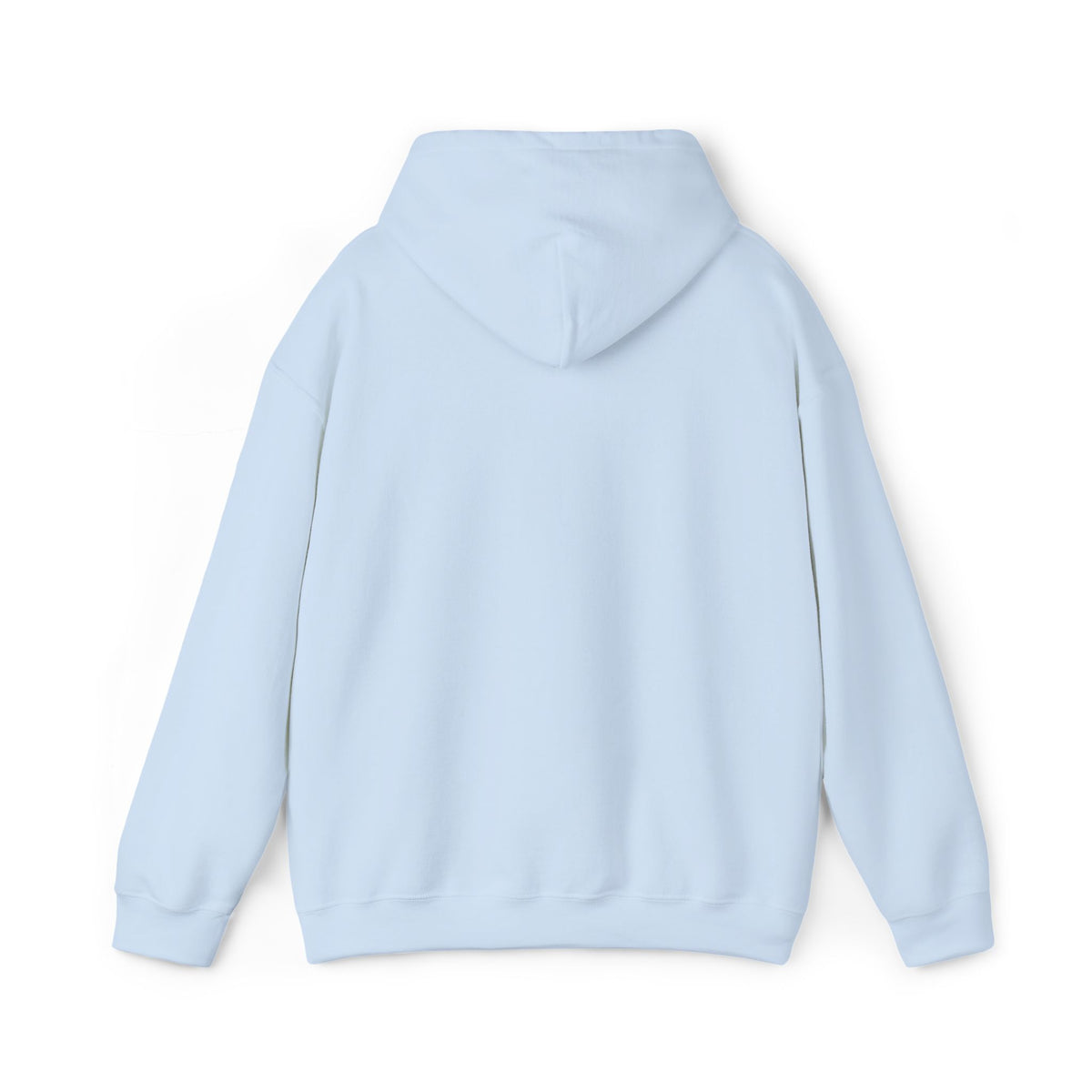 Embroidery Bird Floral Delta Triangle Hoodie — Blue & Green Botanical Graphic