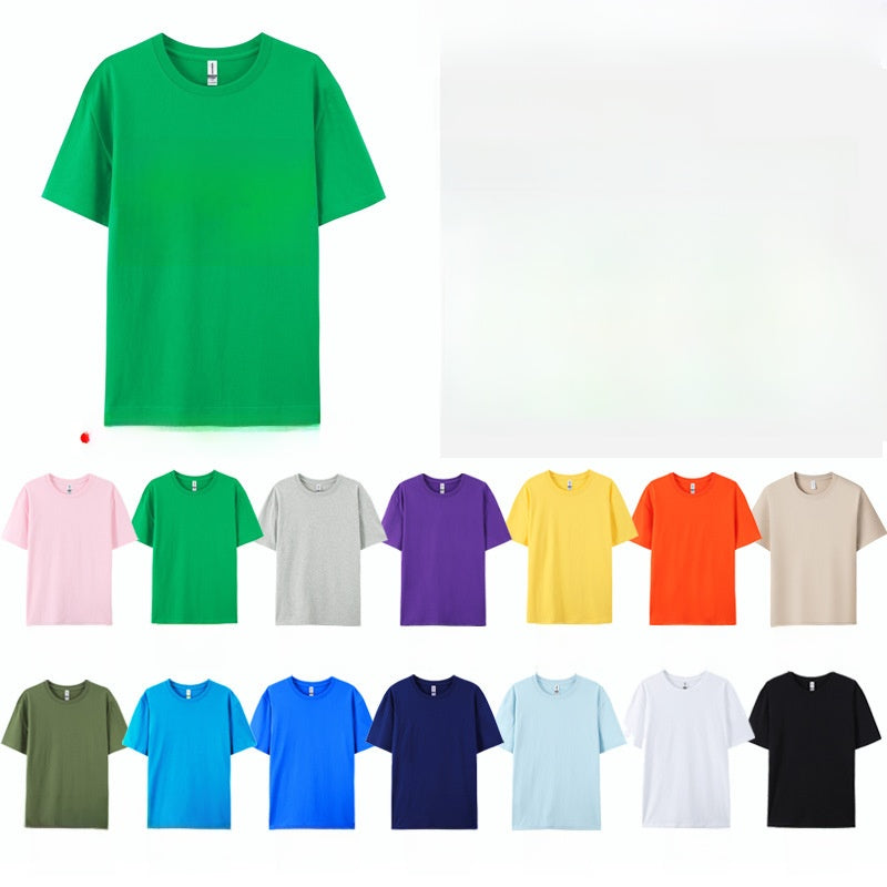 Pure cotton and combined Cottons  men' and women's T-shirt
