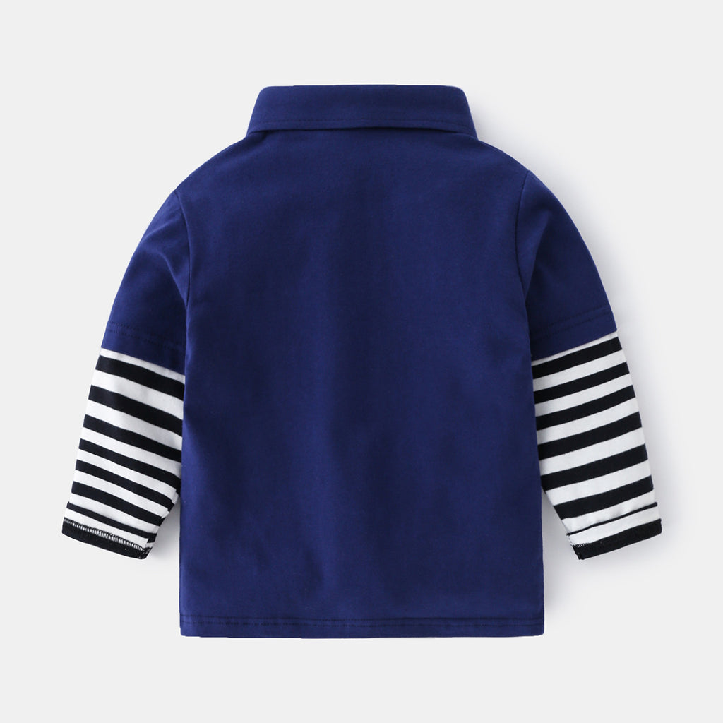 Long Sleeve T-Shirt  Cartoon Long Sleeve Tee Trendy Baby Clothes