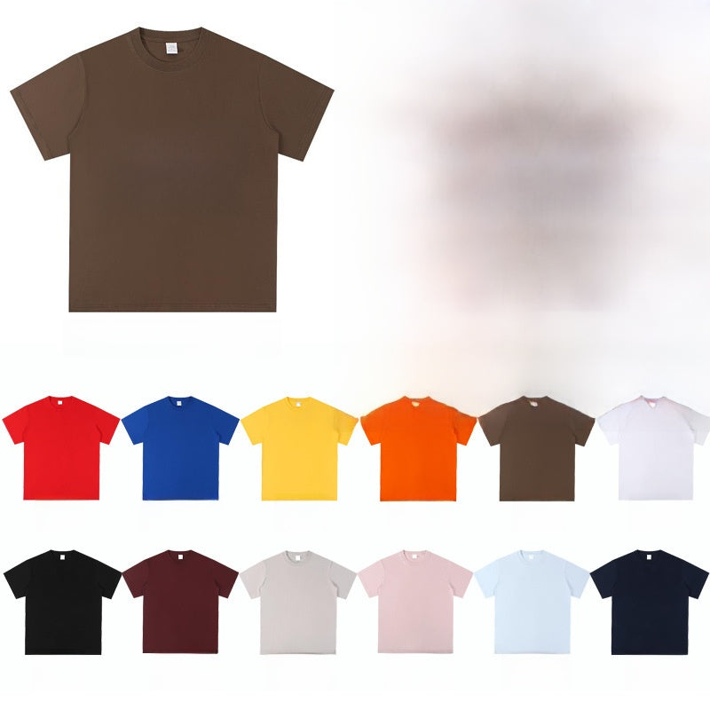 Pure cotton and combined Cottons  men' and women's T-shirt