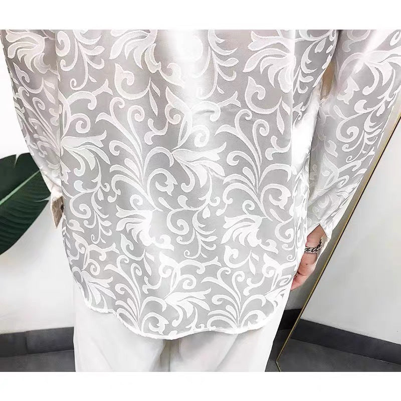 Mens  Jacquard Shirts