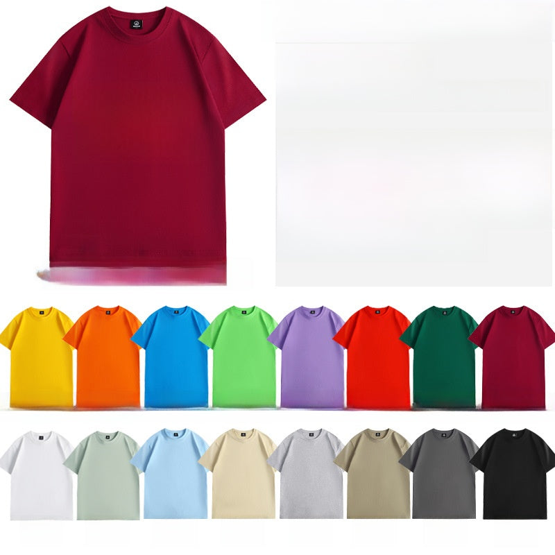 Pure cotton and combined Cottons  men' and women's T-shirt
