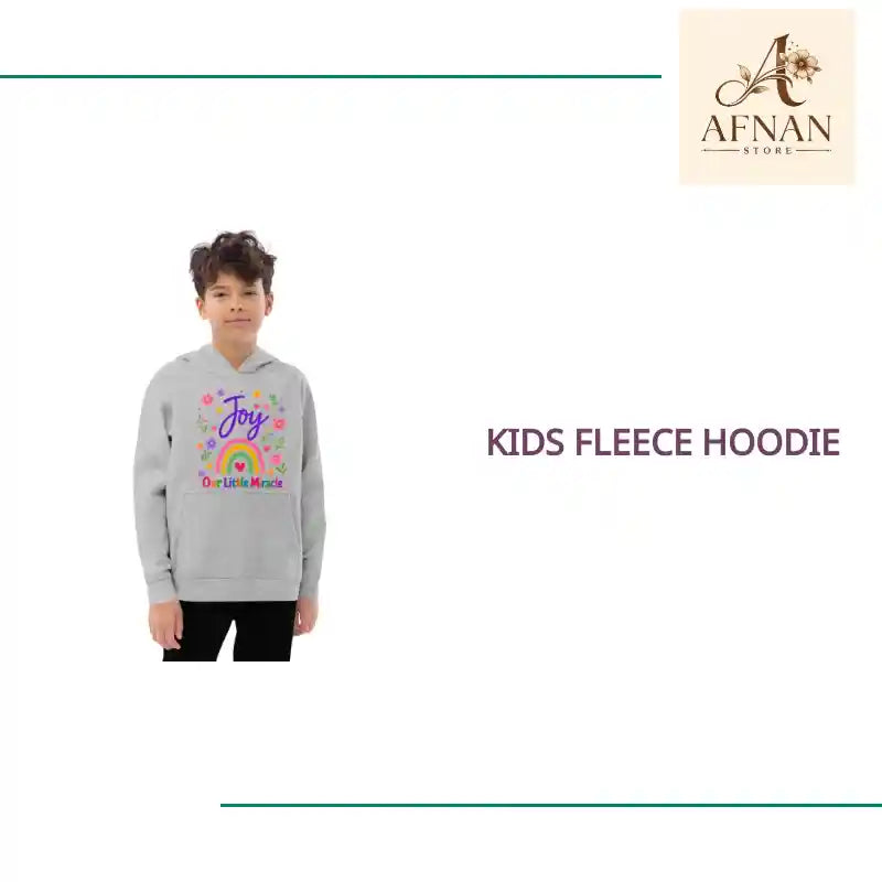 Kids fleece hoodie by@Outfy
