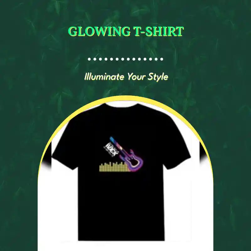 Glowing T-shirt by@Outfy