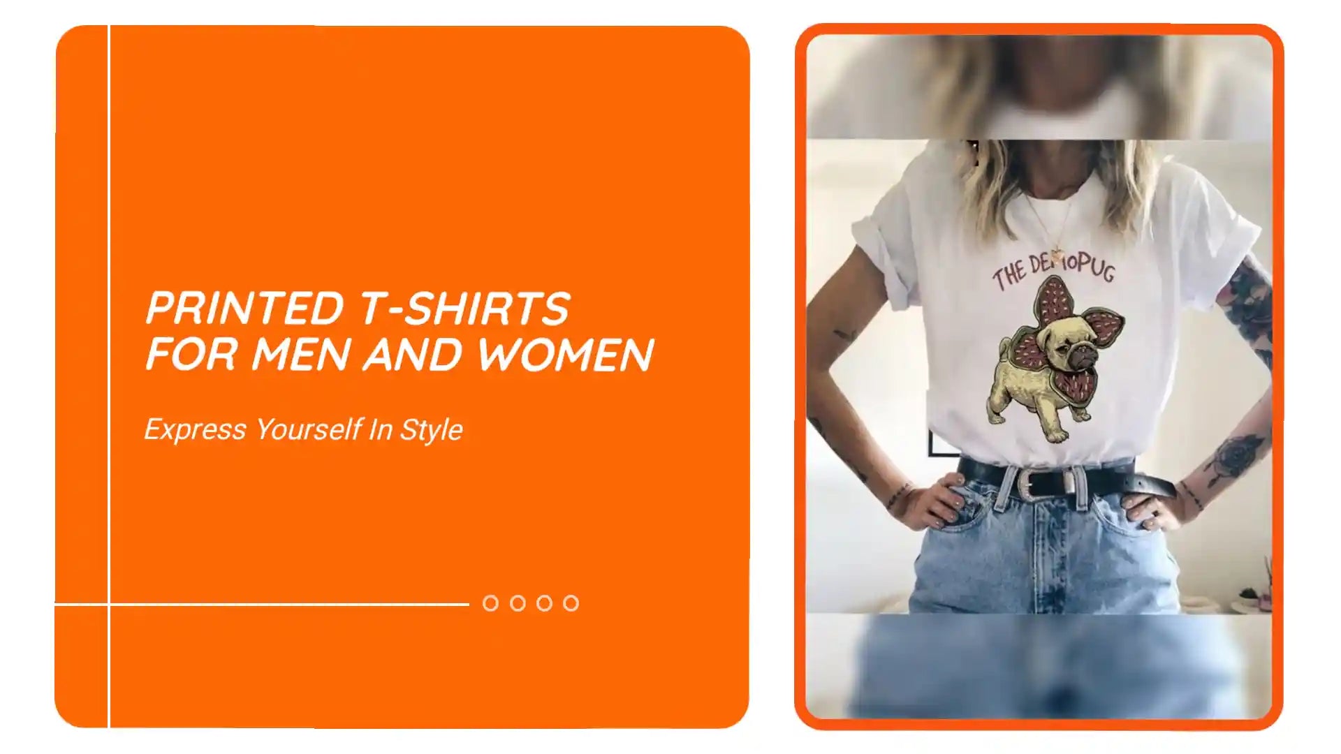 Printed T-shirts for men and women by@Outfy