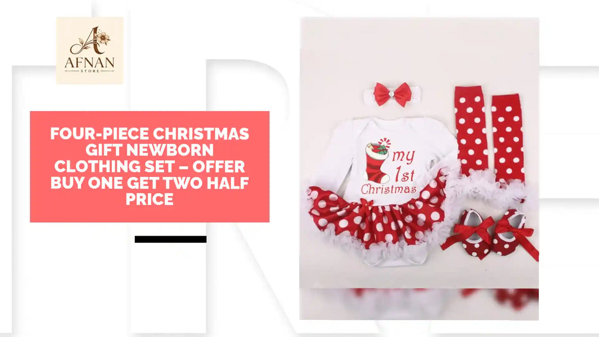 Four-Piece Christmas Gift Newborn Clothing Set &ndash; Offer Buy One Get Two Half Price by@Outfy