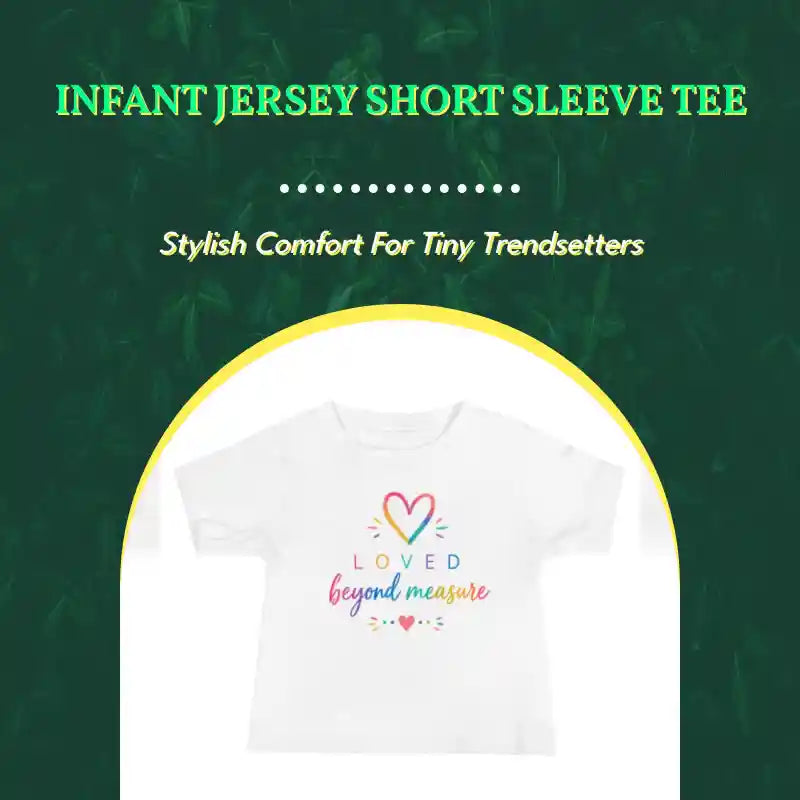 Infant Jersey Short Sleeve Tee by@Outfy