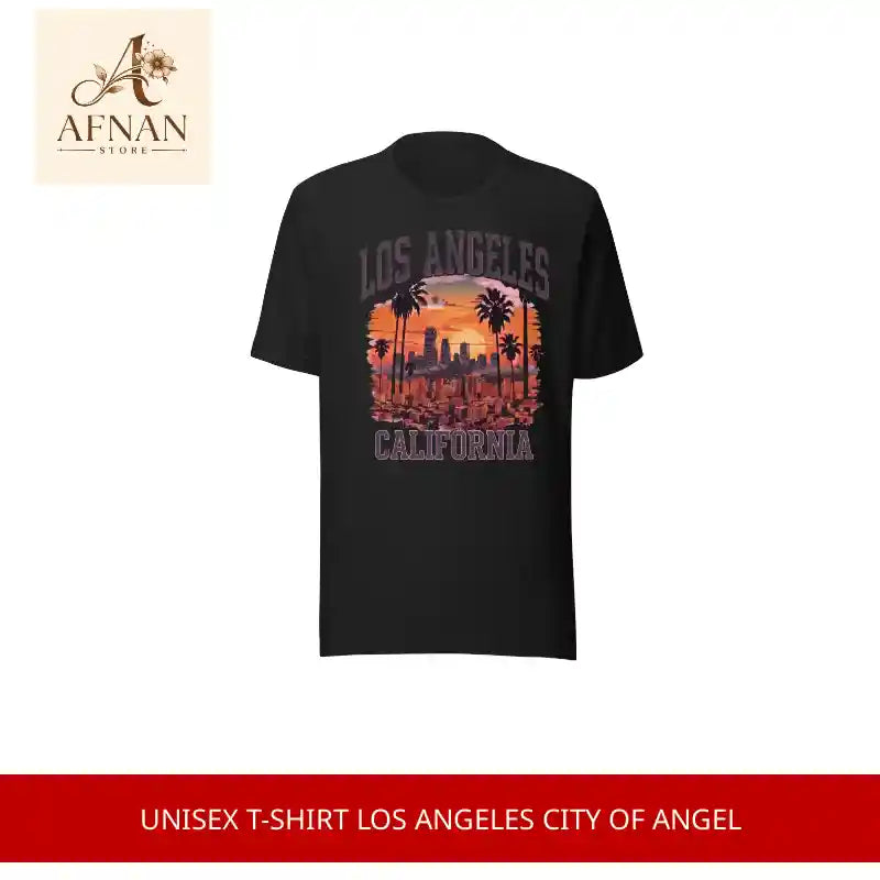 Unisex t-shirt Los Angeles city of Angel by@Outfy