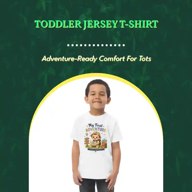 Toddler jersey t-shirt by@Outfy