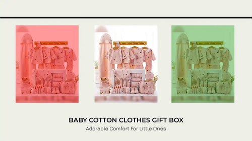 Baby cotton clothes gift box by@Outfy