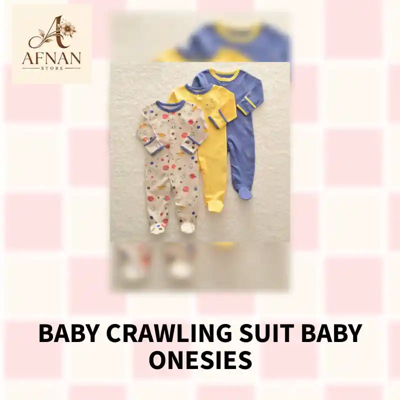 Baby crawling suit baby onesies by@Outfy