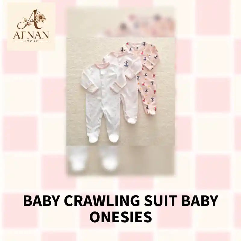 Baby crawling suit baby onesies by@Outfy